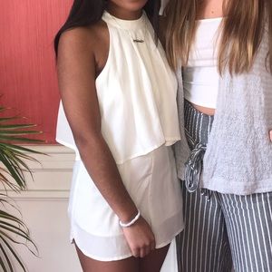 Xenia white romper